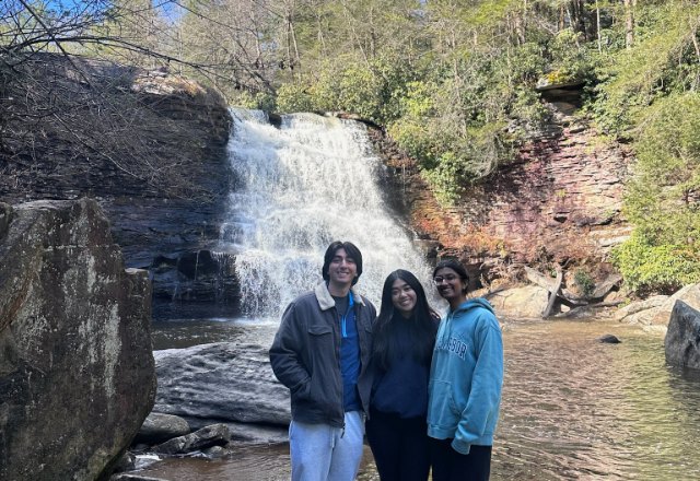 Brothers at Swallow Falls