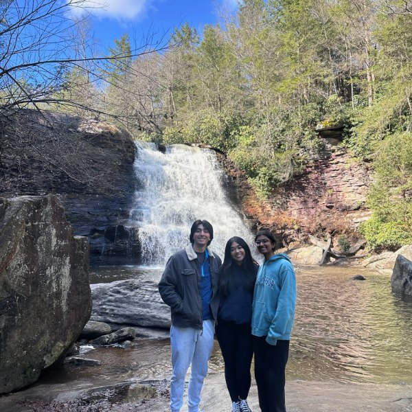 Brothers at Swallow Falls
