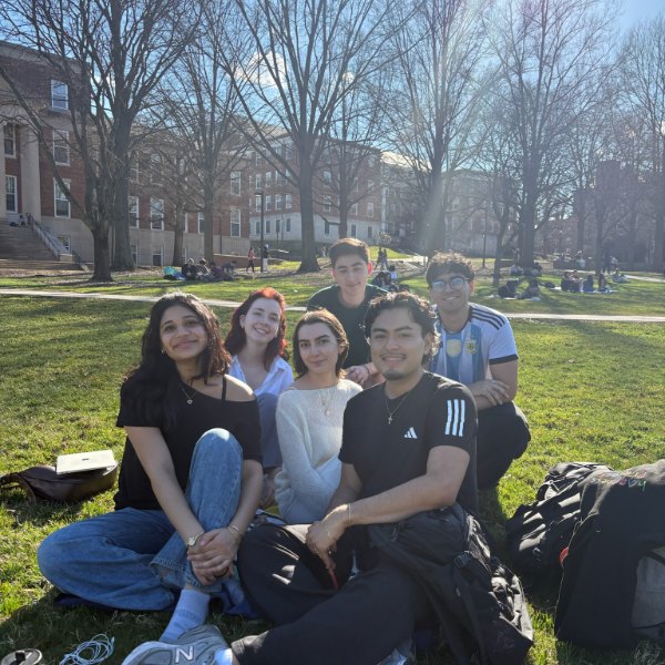 Brothers on McKeldin Mall